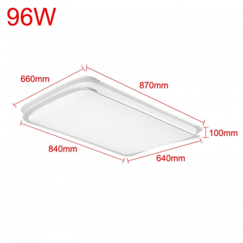 Plafon LED duży DUBLE - 96wat  - P093